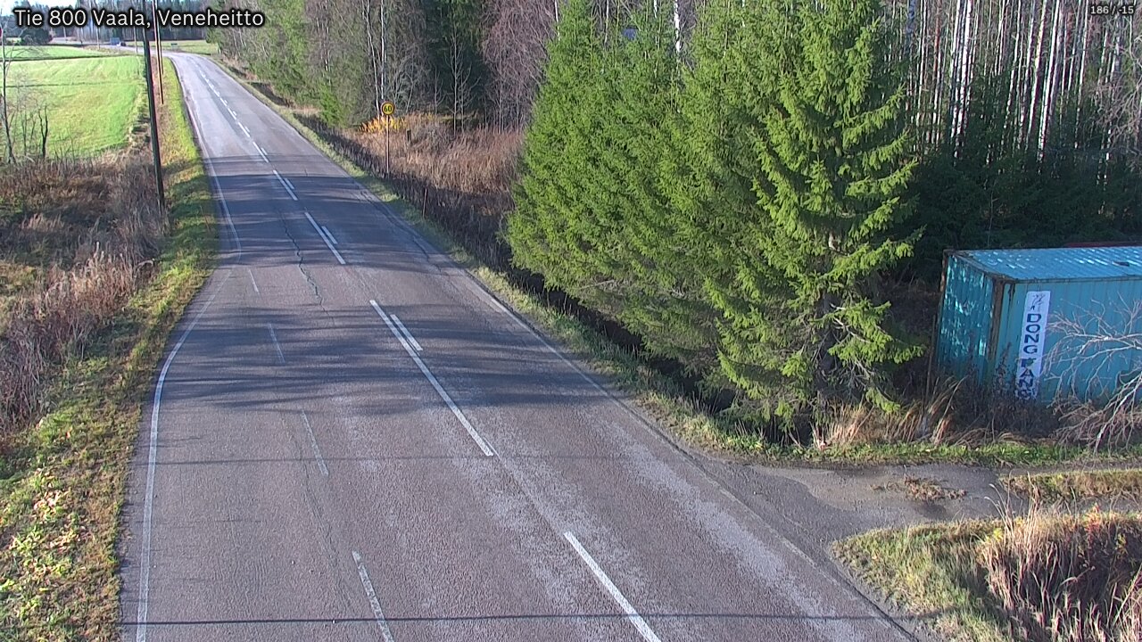 Kelikamerat Kuva Tie 800 Vaala, Veneheitto, Vaala, Pohjois-Pohjanmaa