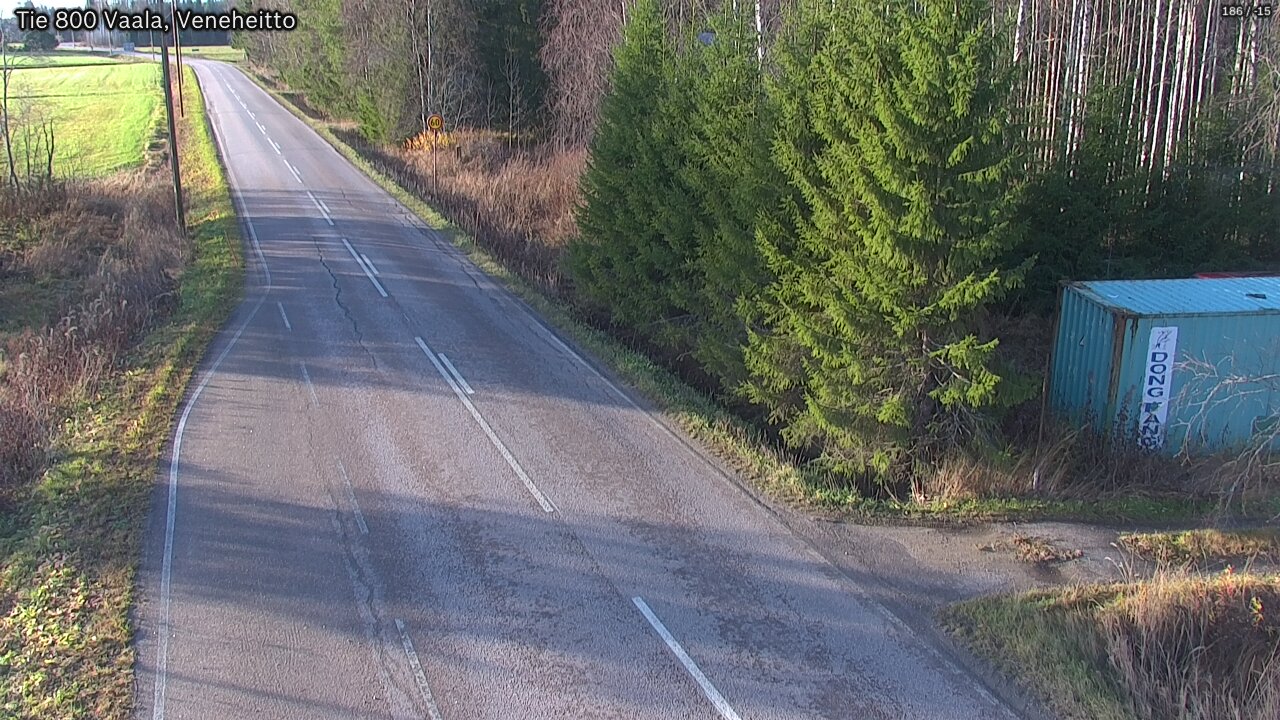 Kelikamerat Kuva Tie 800 Vaala, Veneheitto, Vaala, Pohjois-Pohjanmaa