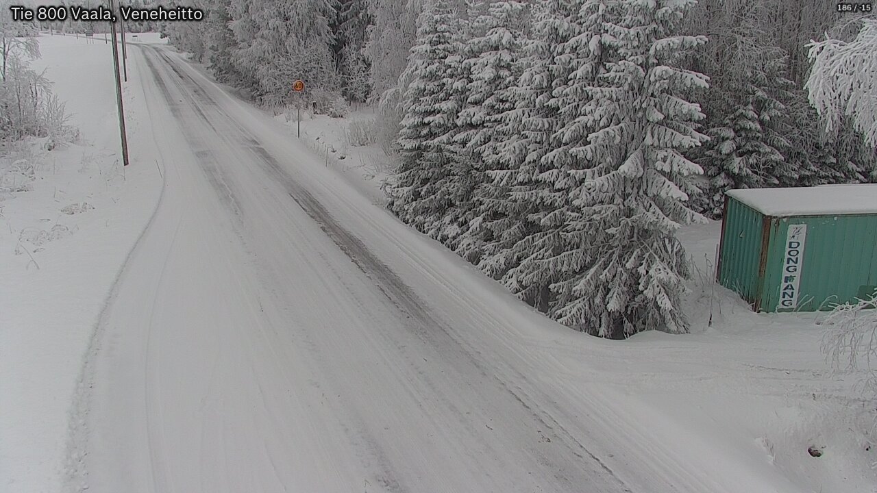Kelikamerat Kuva Tie 800 Vaala, Veneheitto, Vaala, Pohjois-Pohjanmaa