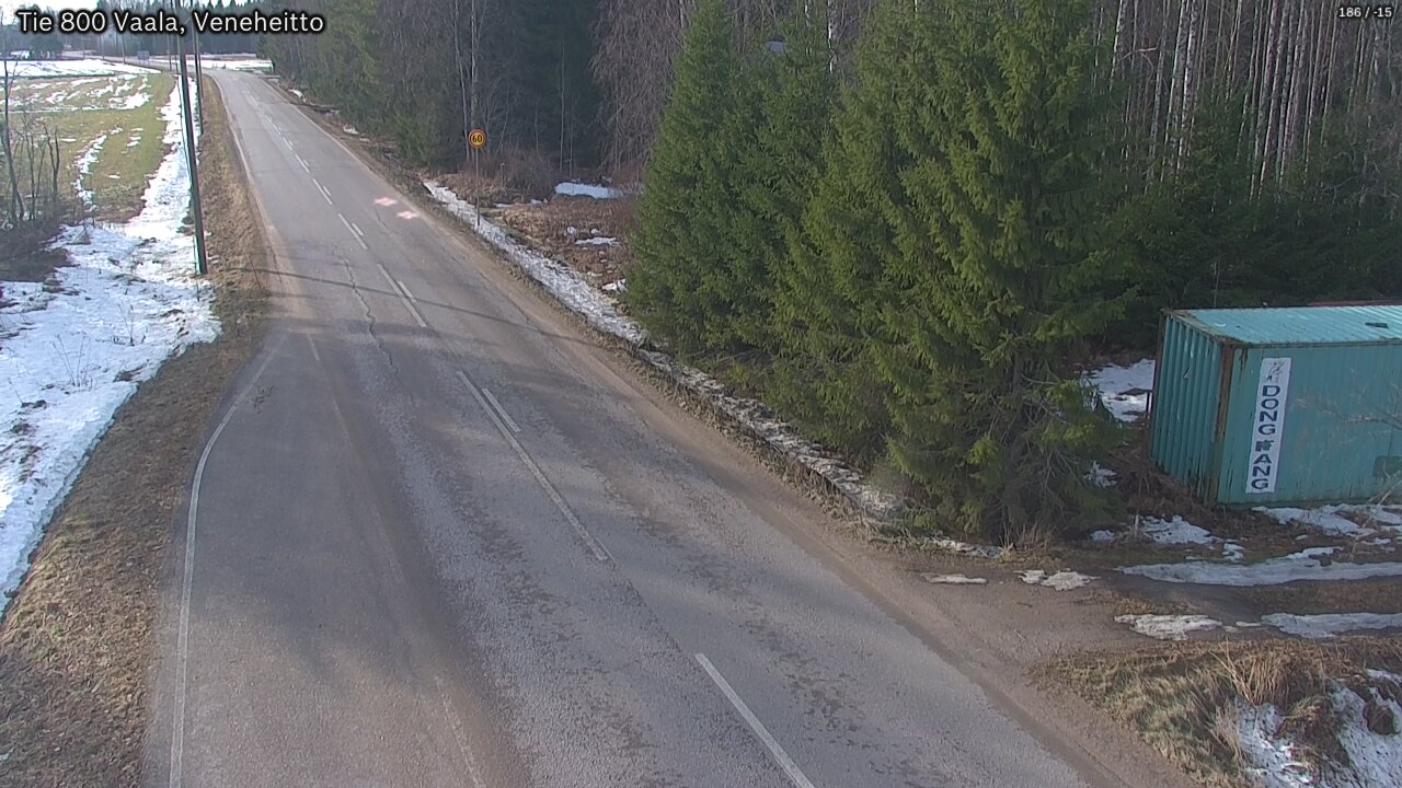 Kelikamerat Kuva Tie 800 Vaala, Veneheitto, Vaala, Pohjois-Pohjanmaa