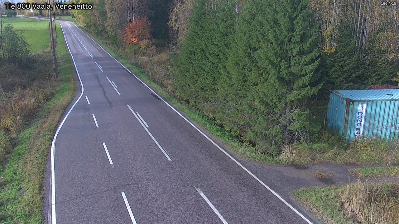 Kelikamerat Kuva Tie 800 Vaala, Veneheitto, Vaala, Pohjois-Pohjanmaa