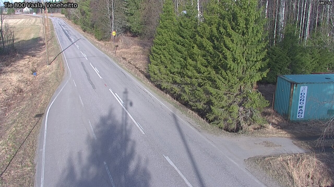 Kelikamerat Kuva Tie 800 Vaala, Veneheitto, Vaala, Pohjois-Pohjanmaa