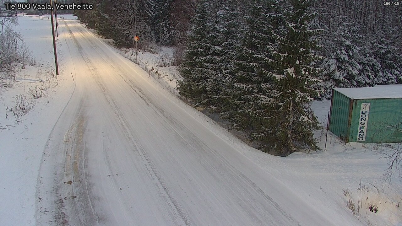 Kelikamerat Kuva Tie 800 Vaala, Veneheitto, Vaala, Pohjois-Pohjanmaa