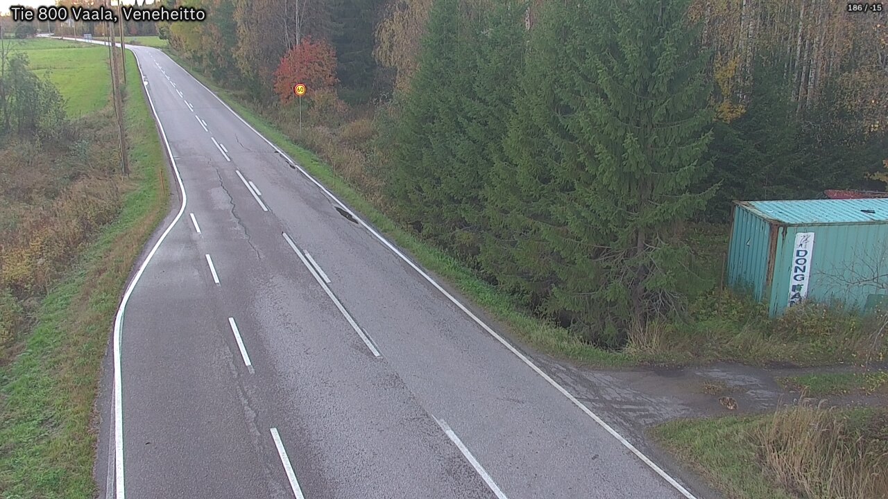Kelikamerat Kuva Tie 800 Vaala, Veneheitto, Vaala, Pohjois-Pohjanmaa