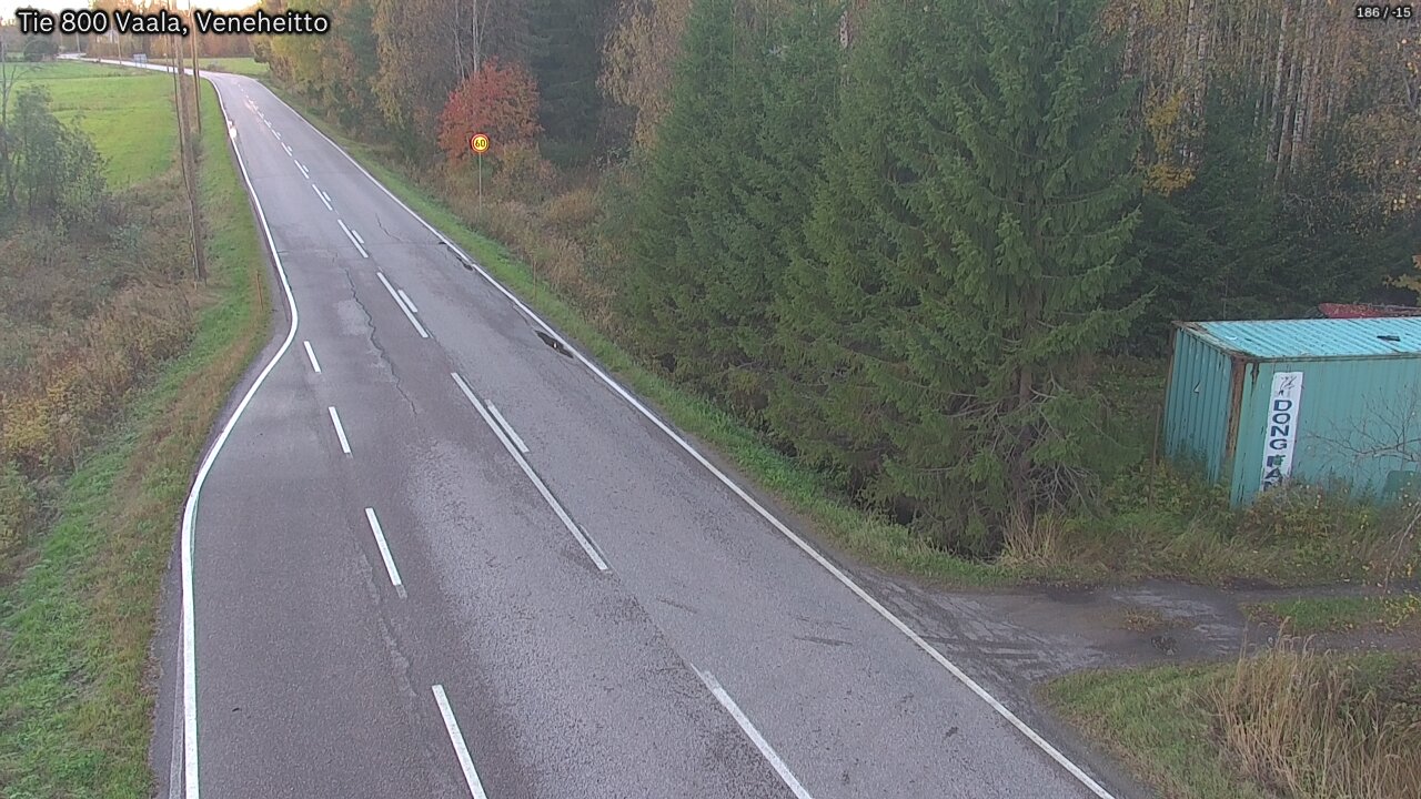 Kelikamerat Kuva Tie 800 Vaala, Veneheitto, Vaala, Pohjois-Pohjanmaa