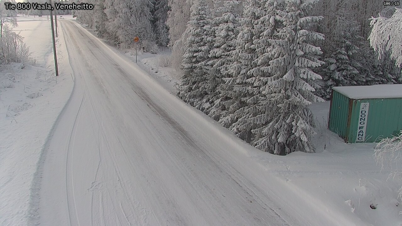 Kelikamerat Kuva Tie 800 Vaala, Veneheitto, Vaala, Pohjois-Pohjanmaa