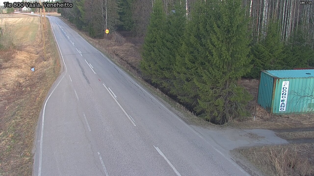 Kelikamerat Kuva Tie 800 Vaala, Veneheitto, Vaala, Pohjois-Pohjanmaa