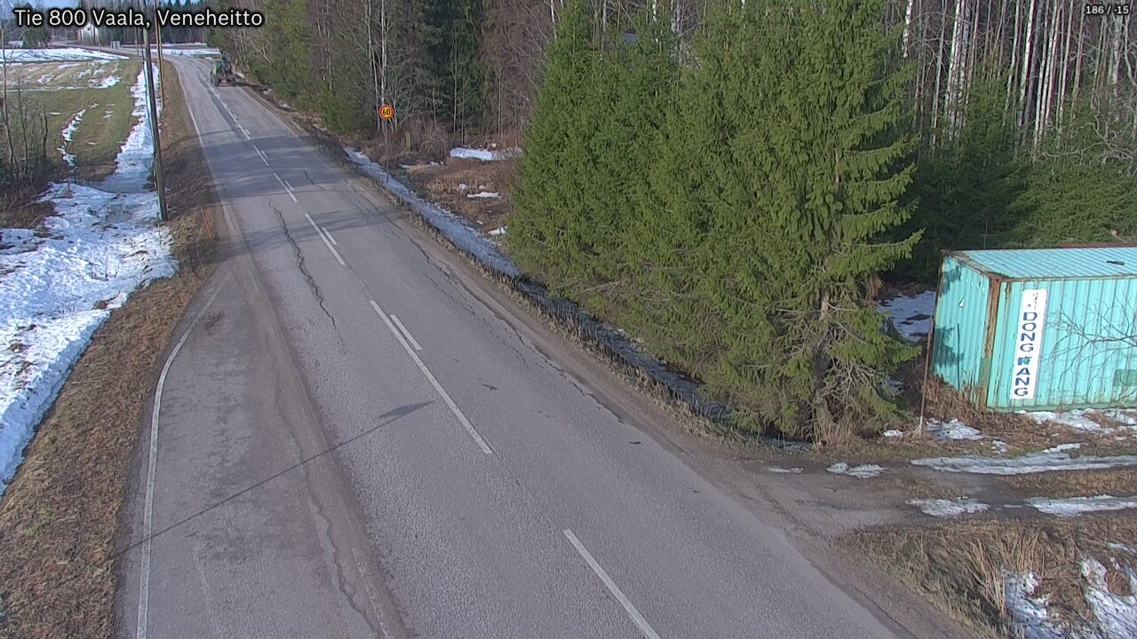 Kelikamerat Kuva Tie 800 Vaala, Veneheitto, Vaala, Pohjois-Pohjanmaa