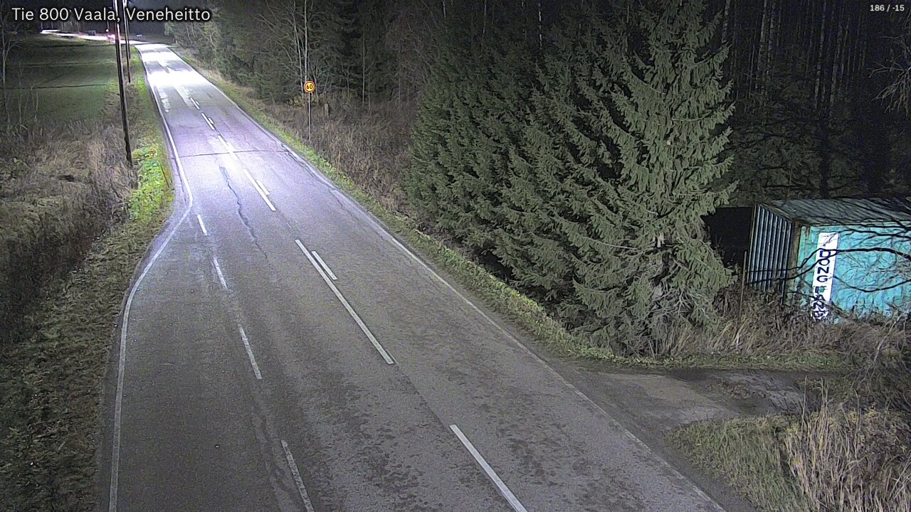 Kelikamerat Kuva Tie 800 Vaala, Veneheitto, Vaala, Pohjois-Pohjanmaa