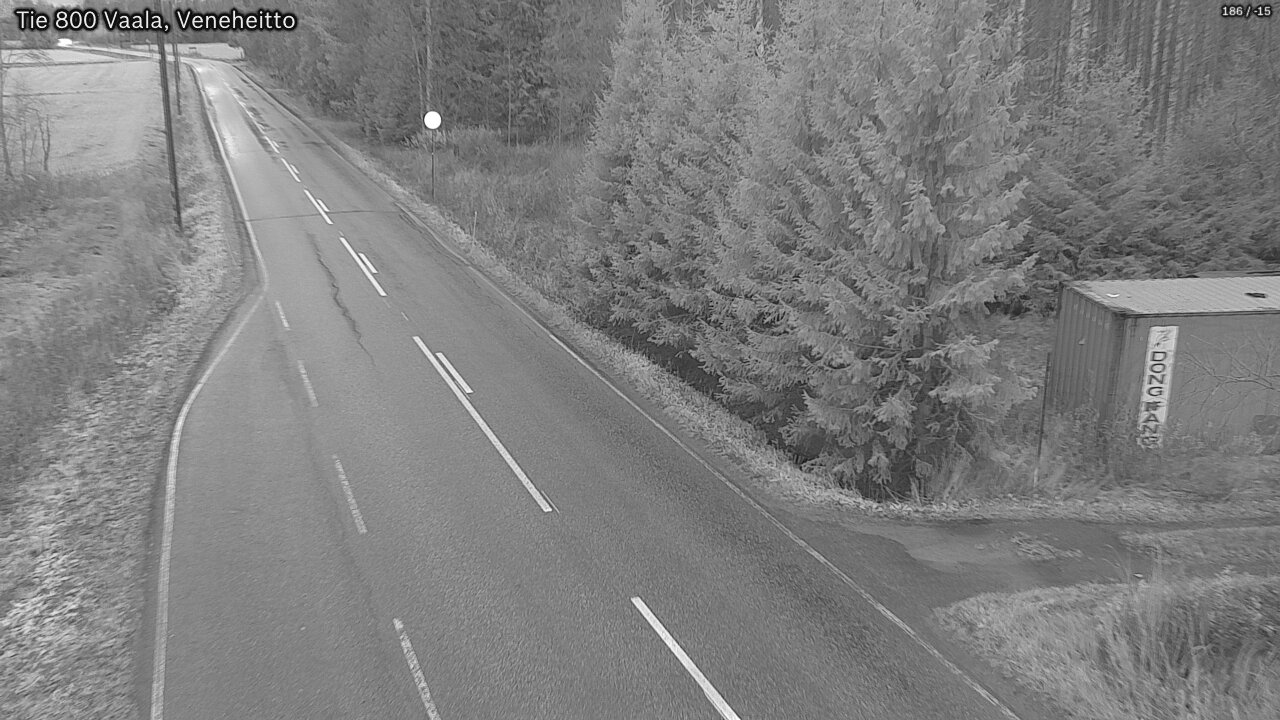 Kelikamerat Kuva Tie 800 Vaala, Veneheitto, Vaala, Pohjois-Pohjanmaa