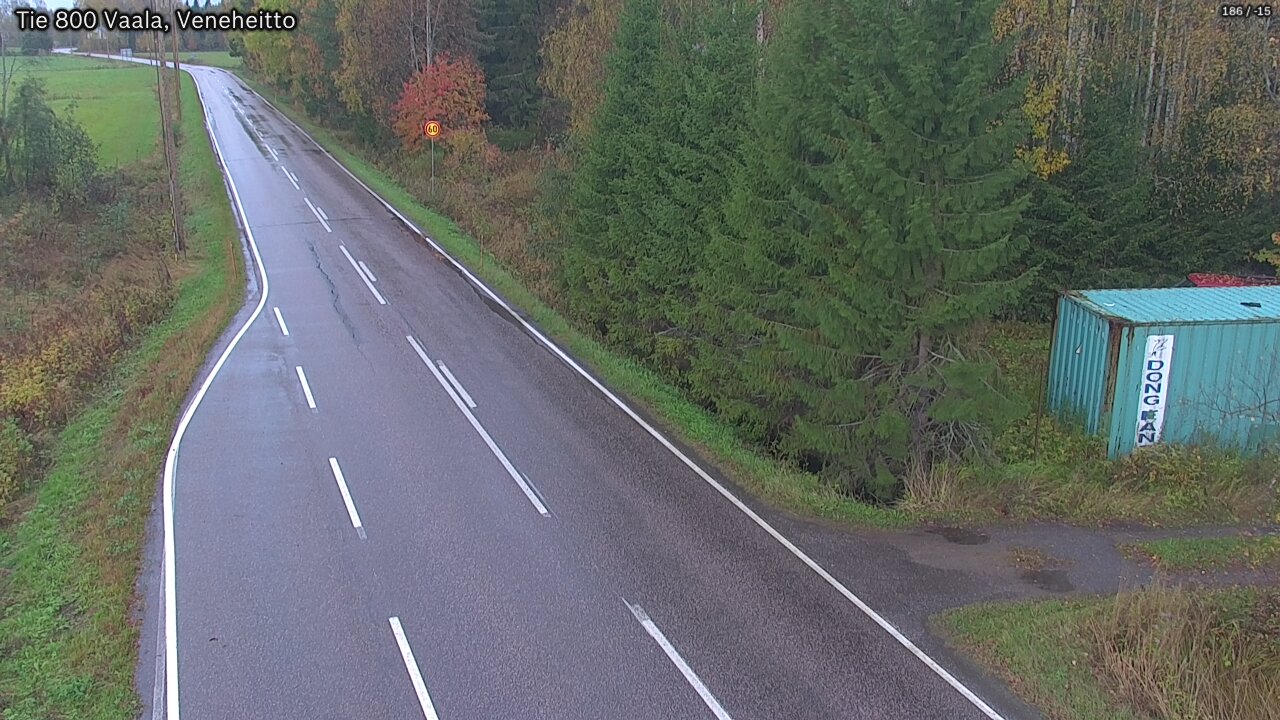 Kelikamerat Kuva Tie 800 Vaala, Veneheitto, Vaala, Pohjois-Pohjanmaa