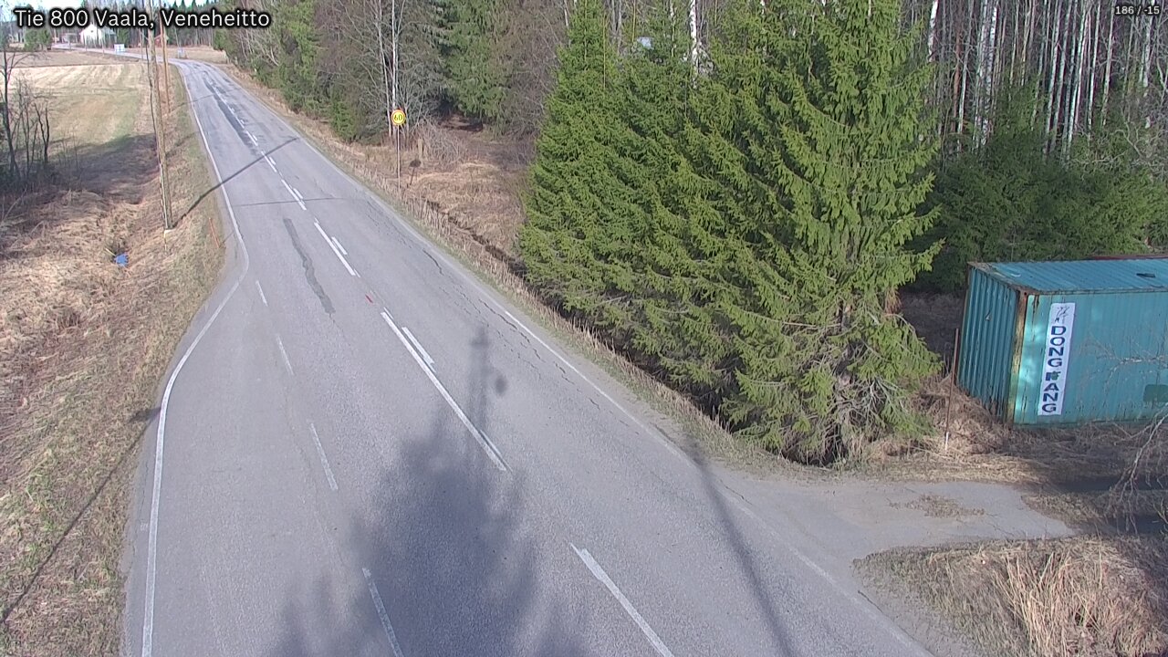 Kelikamerat Kuva Tie 800 Vaala, Veneheitto, Vaala, Pohjois-Pohjanmaa