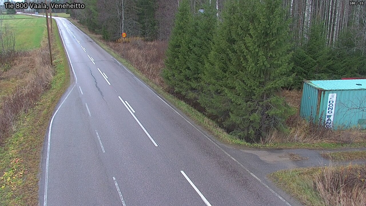 Kelikamerat Kuva Tie 800 Vaala, Veneheitto, Vaala, Pohjois-Pohjanmaa