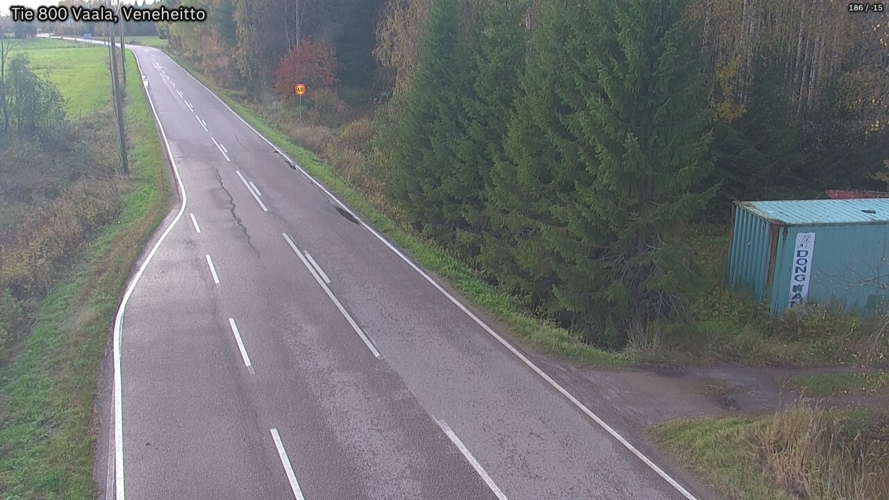 Kelikamerat Kuva Tie 800 Vaala, Veneheitto, Vaala, Pohjois-Pohjanmaa