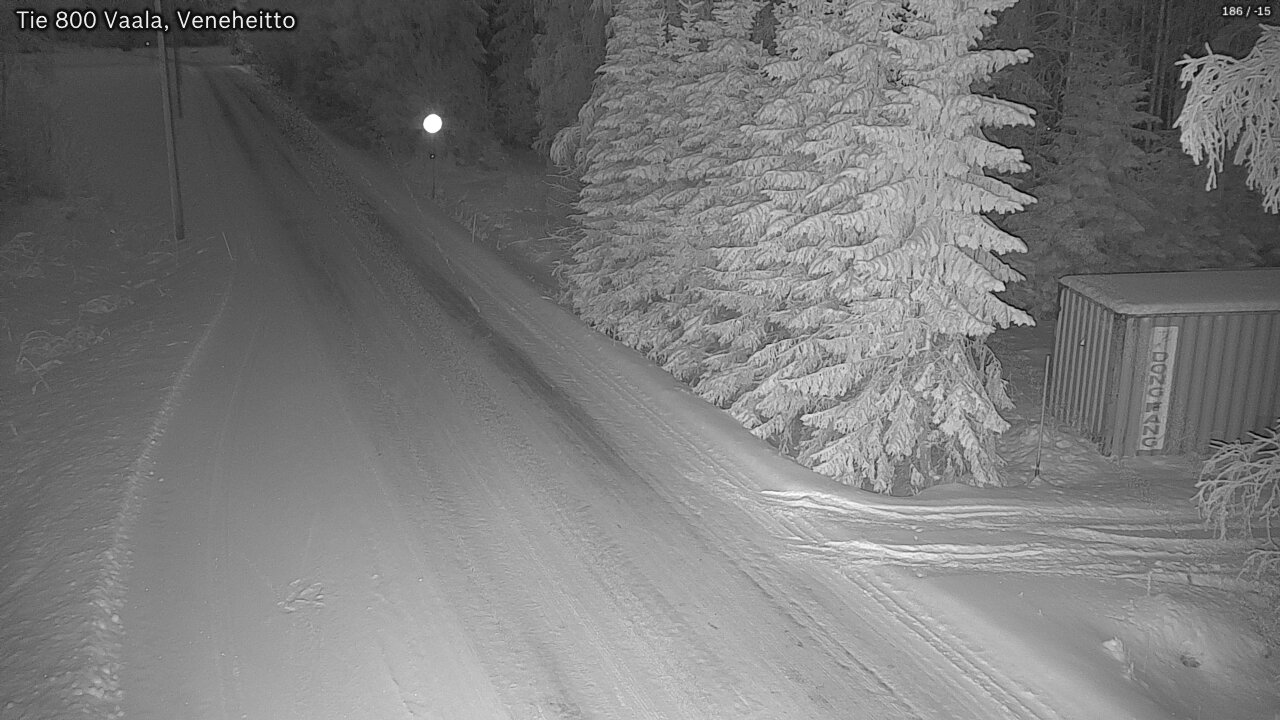 Kelikamerat Kuva Tie 800 Vaala, Veneheitto, Vaala, Pohjois-Pohjanmaa