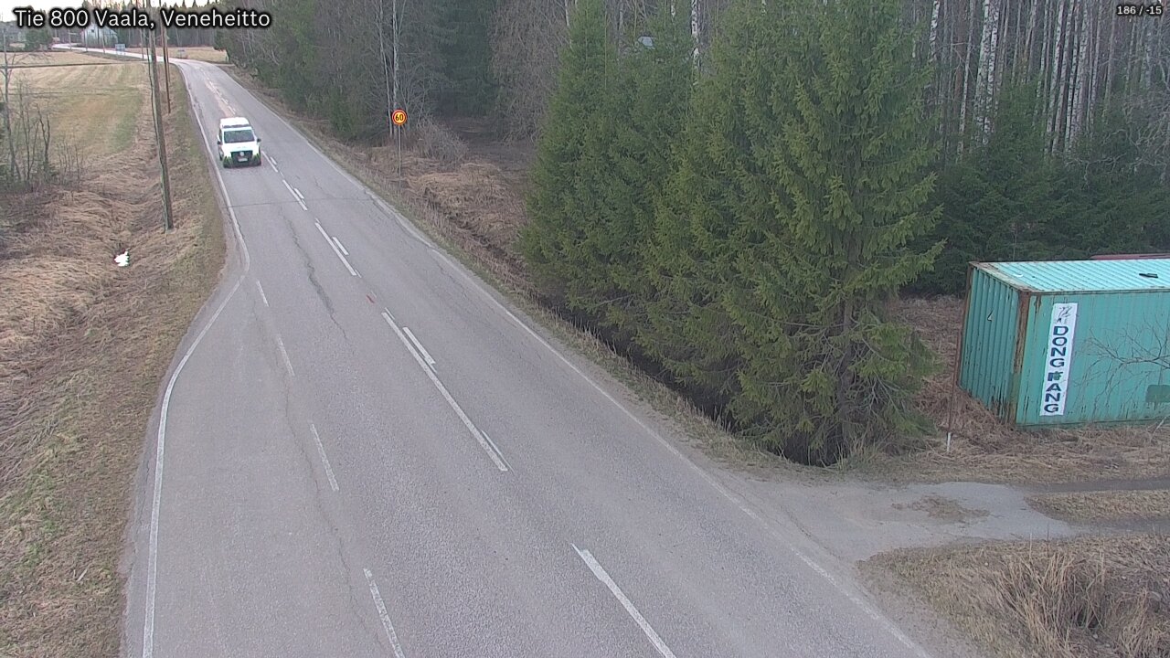 Kelikamerat Kuva Tie 800 Vaala, Veneheitto, Vaala, Pohjois-Pohjanmaa
