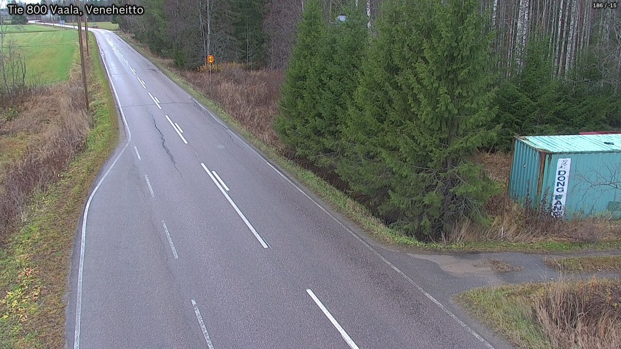 Kelikamerat Kuva Tie 800 Vaala, Veneheitto, Vaala, Pohjois-Pohjanmaa