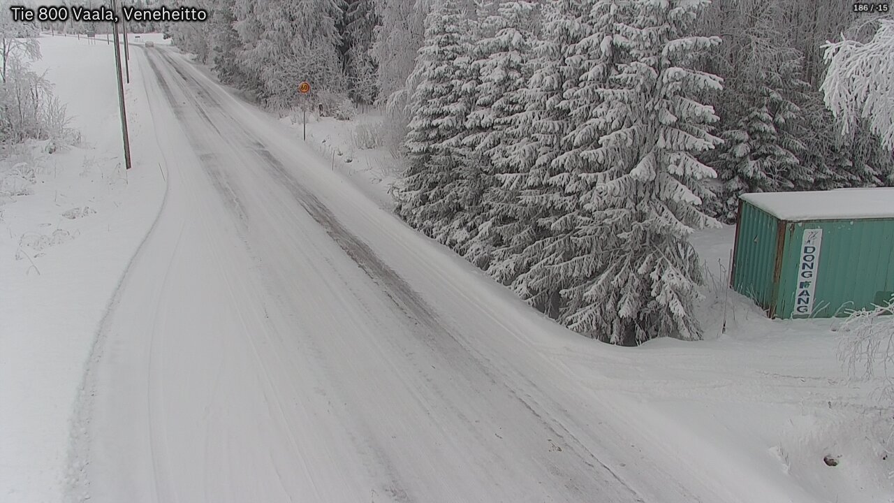 Kelikamerat Kuva Tie 800 Vaala, Veneheitto, Vaala, Pohjois-Pohjanmaa