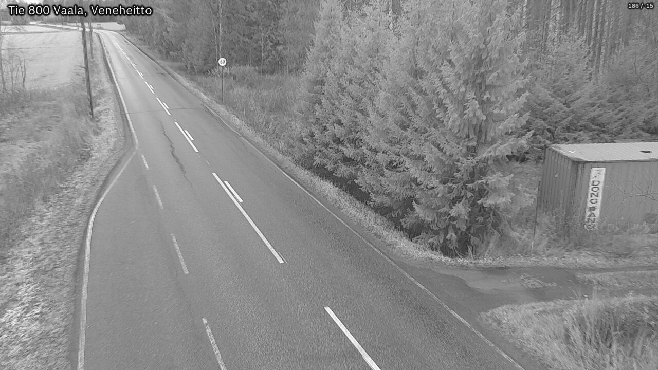 Kelikamerat Kuva Tie 800 Vaala, Veneheitto, Vaala, Pohjois-Pohjanmaa