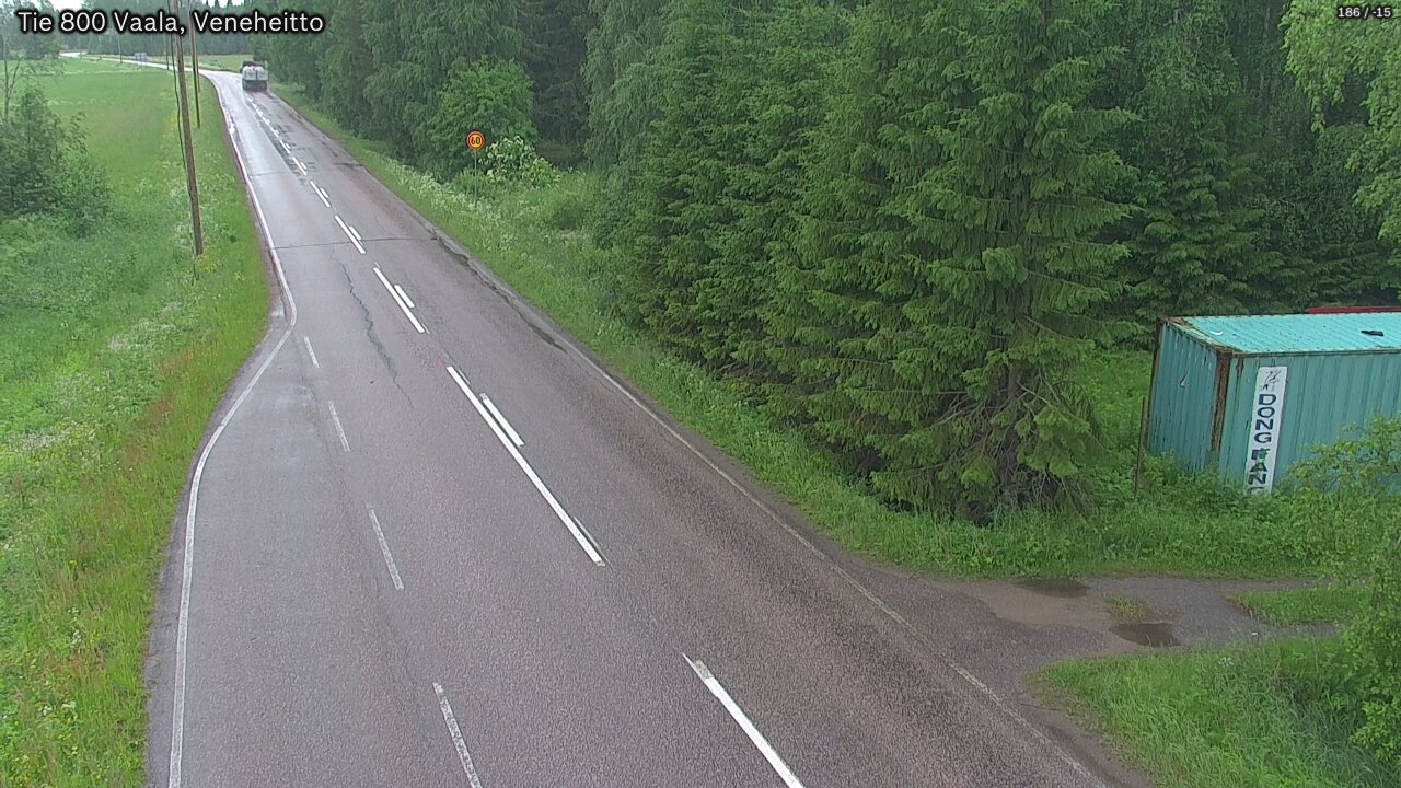Kelikamerat Kuva Tie 800 Vaala, Veneheitto, Vaala, Pohjois-Pohjanmaa