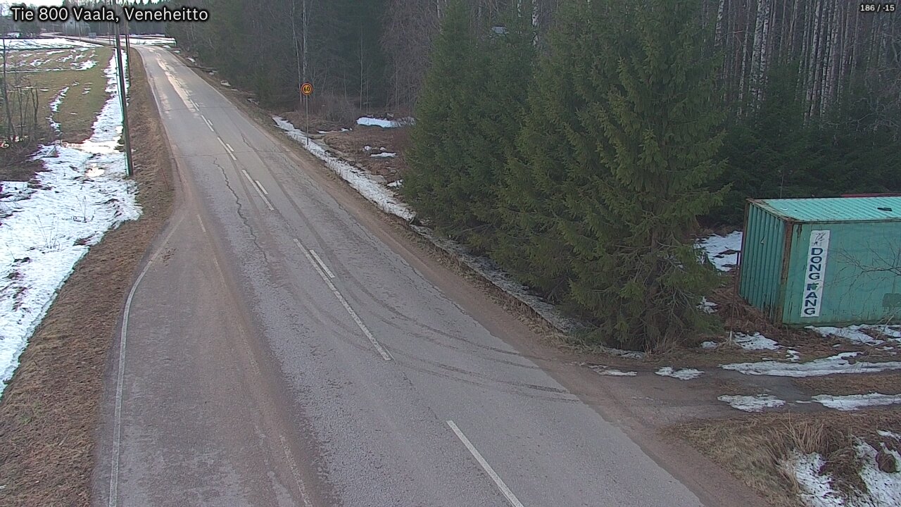 Kelikamerat Kuva Tie 800 Vaala, Veneheitto, Vaala, Pohjois-Pohjanmaa