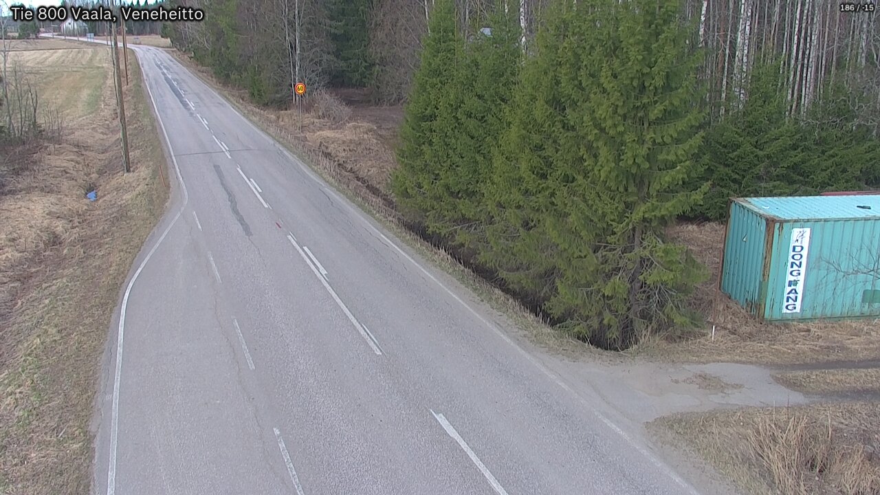 Kelikamerat Kuva Tie 800 Vaala, Veneheitto, Vaala, Pohjois-Pohjanmaa