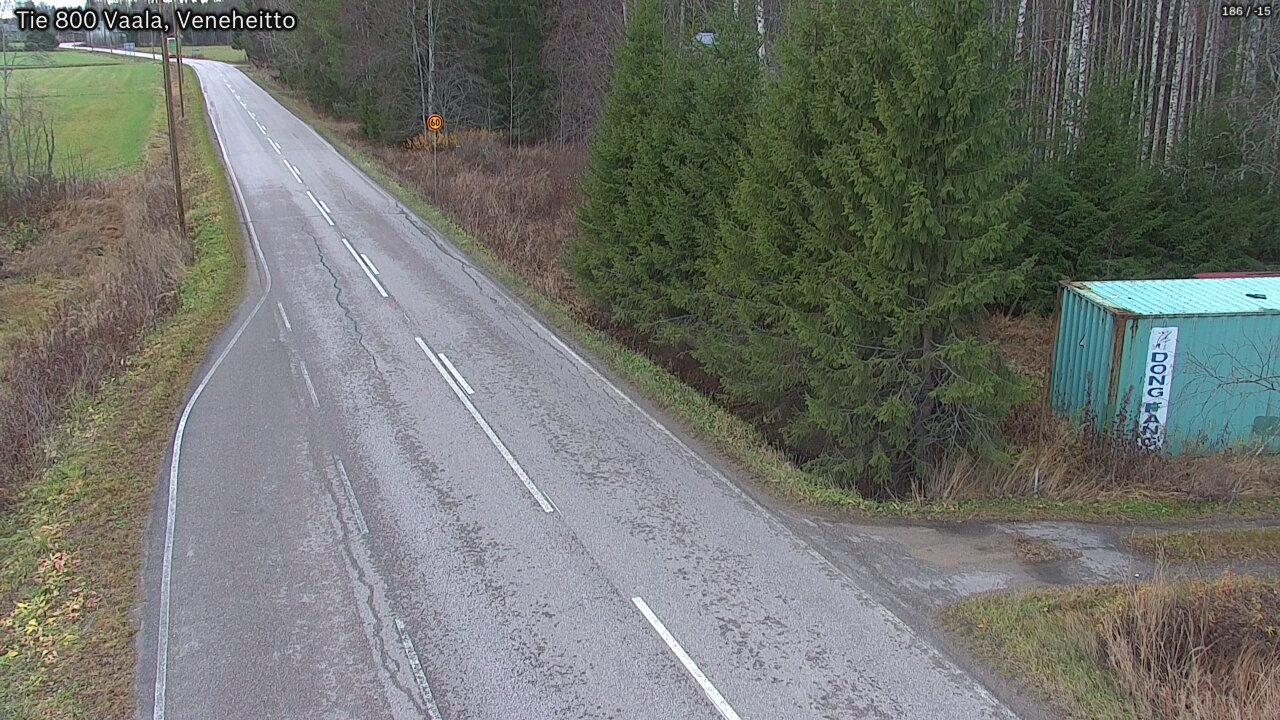 Kelikamerat Kuva Tie 800 Vaala, Veneheitto, Vaala, Pohjois-Pohjanmaa