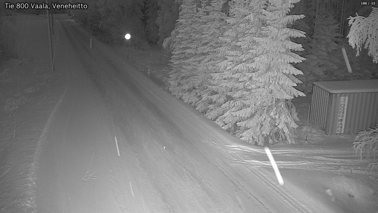 Kelikamerat Kuva Tie 800 Vaala, Veneheitto, Vaala, Pohjois-Pohjanmaa