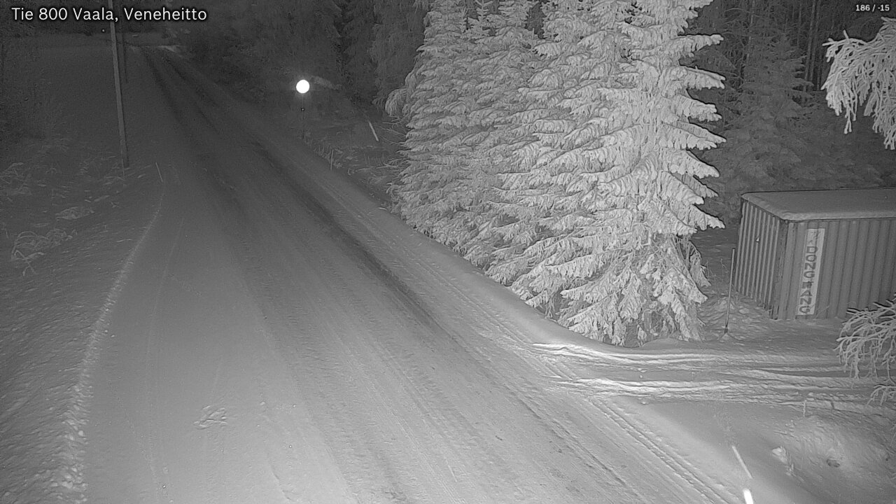 Kelikamerat Kuva Tie 800 Vaala, Veneheitto, Vaala, Pohjois-Pohjanmaa