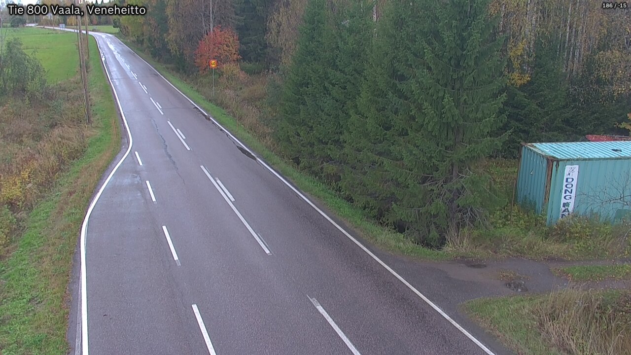 Kelikamerat Kuva Tie 800 Vaala, Veneheitto, Vaala, Pohjois-Pohjanmaa