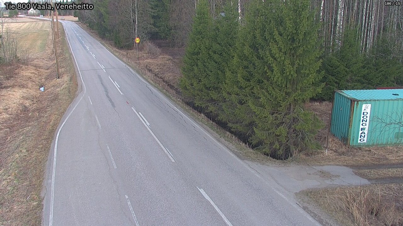 Kelikamerat Kuva Tie 800 Vaala, Veneheitto, Vaala, Pohjois-Pohjanmaa