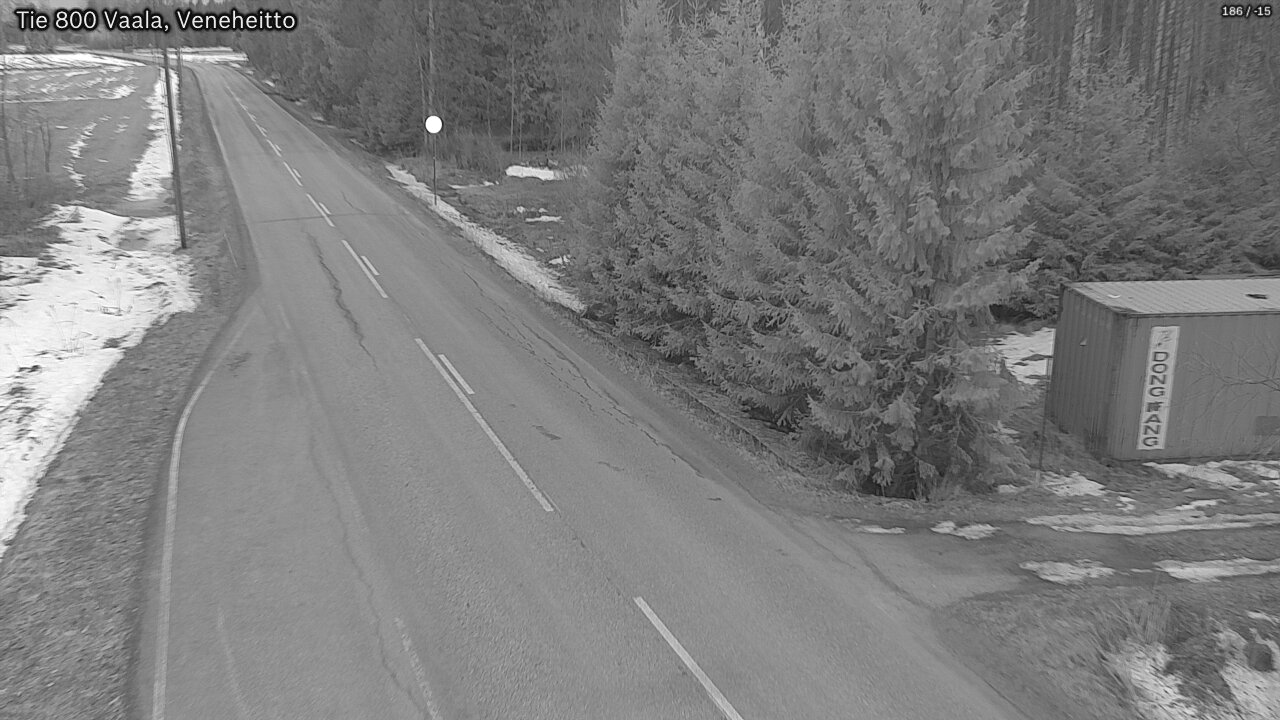 Kelikamerat Kuva Tie 800 Vaala, Veneheitto, Vaala, Pohjois-Pohjanmaa