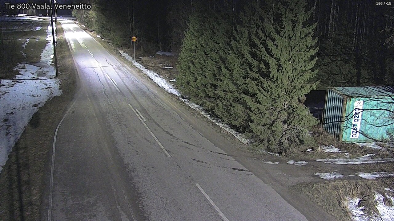 Kelikamerat Kuva Tie 800 Vaala, Veneheitto, Vaala, Pohjois-Pohjanmaa