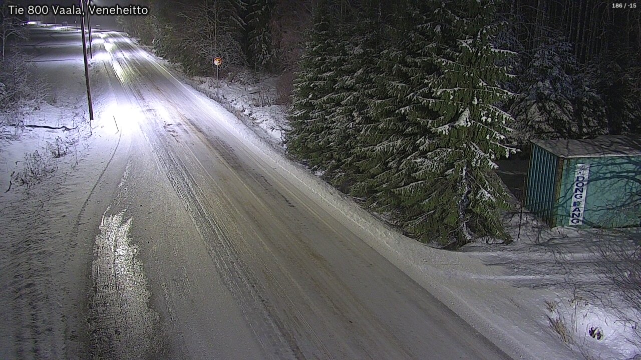 Kelikamerat Kuva Tie 800 Vaala, Veneheitto, Vaala, Pohjois-Pohjanmaa