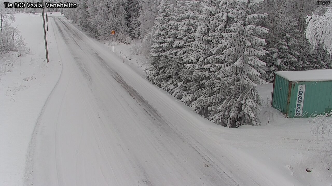 Kelikamerat Kuva Tie 800 Vaala, Veneheitto, Vaala, Pohjois-Pohjanmaa