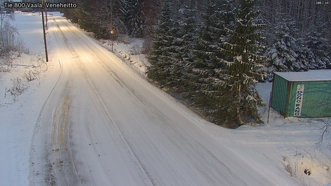 Kelikamerat Kuva Tie 800 Vaala, Veneheitto, Vaala, Pohjois-Pohjanmaa