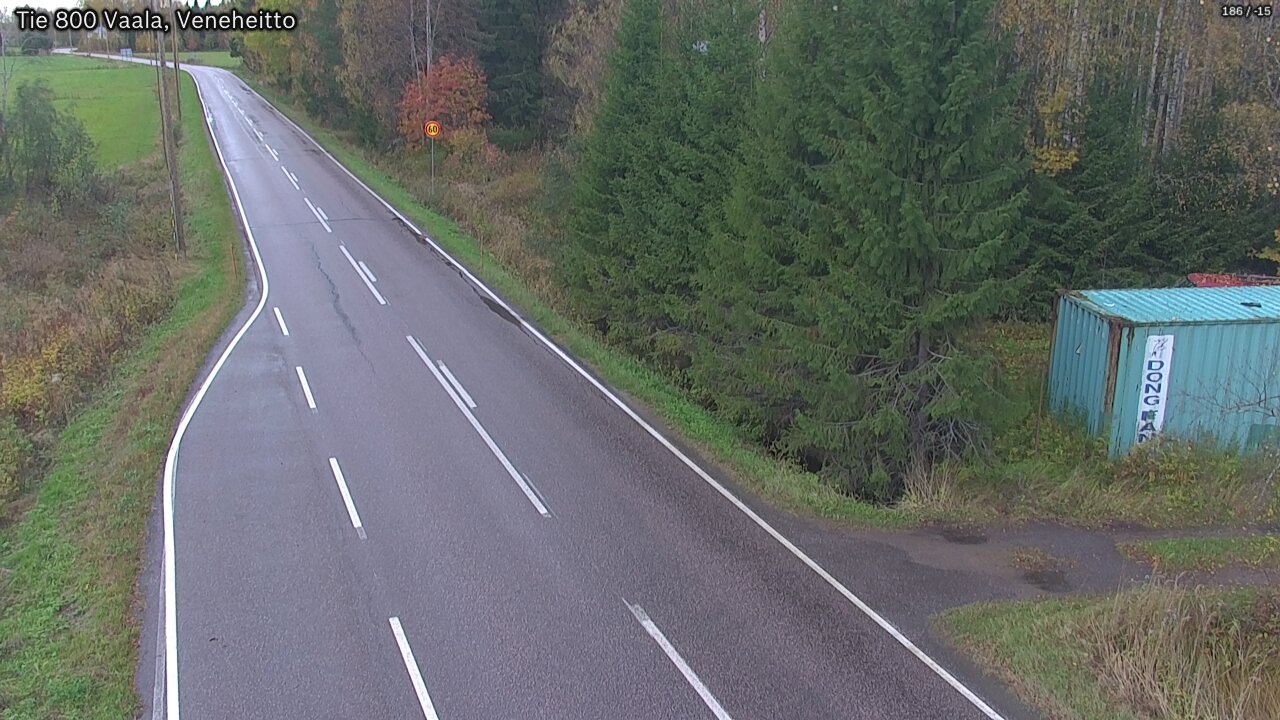 Kelikamerat Kuva Tie 800 Vaala, Veneheitto, Vaala, Pohjois-Pohjanmaa