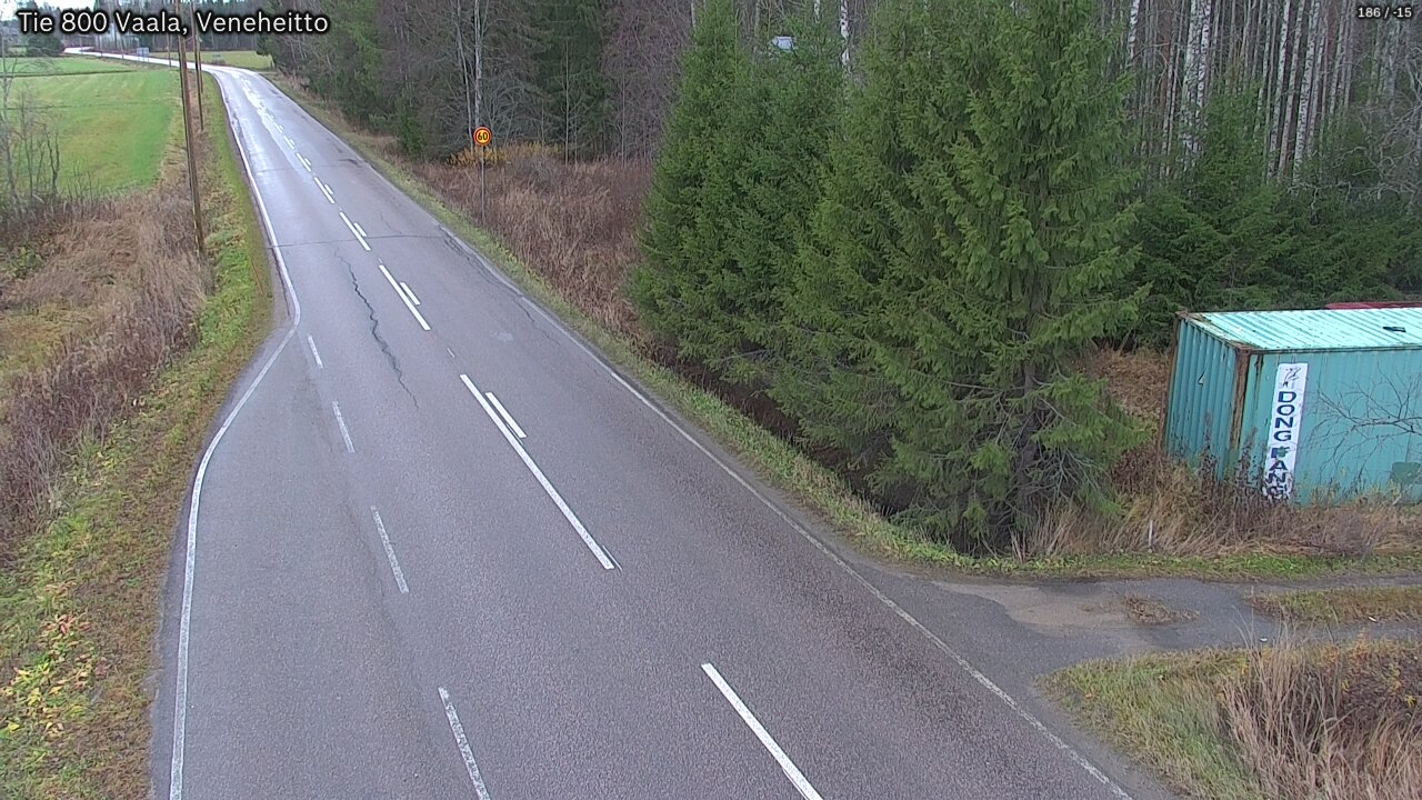 Kelikamerat Kuva Tie 800 Vaala, Veneheitto, Vaala, Pohjois-Pohjanmaa