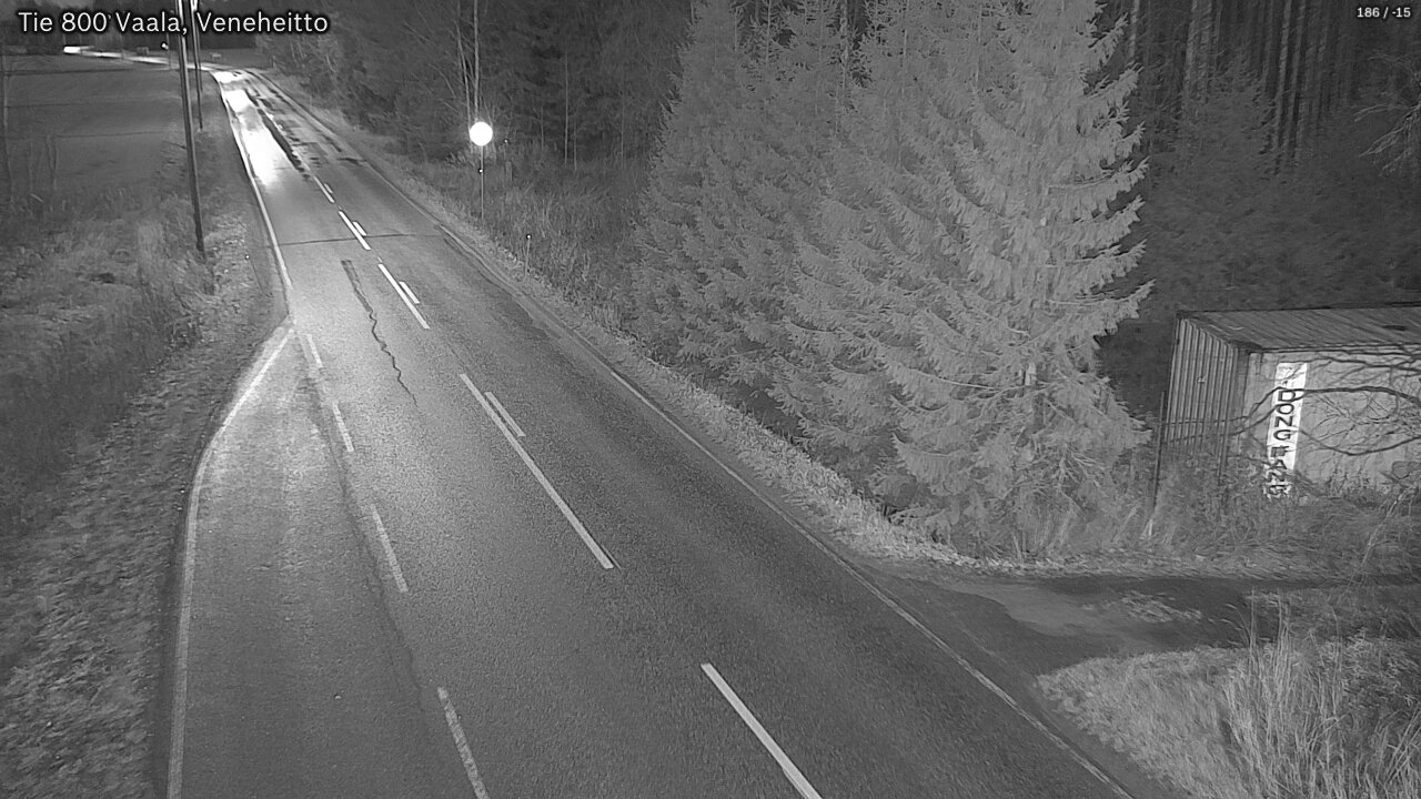 Kelikamerat Kuva Tie 800 Vaala, Veneheitto, Vaala, Pohjois-Pohjanmaa