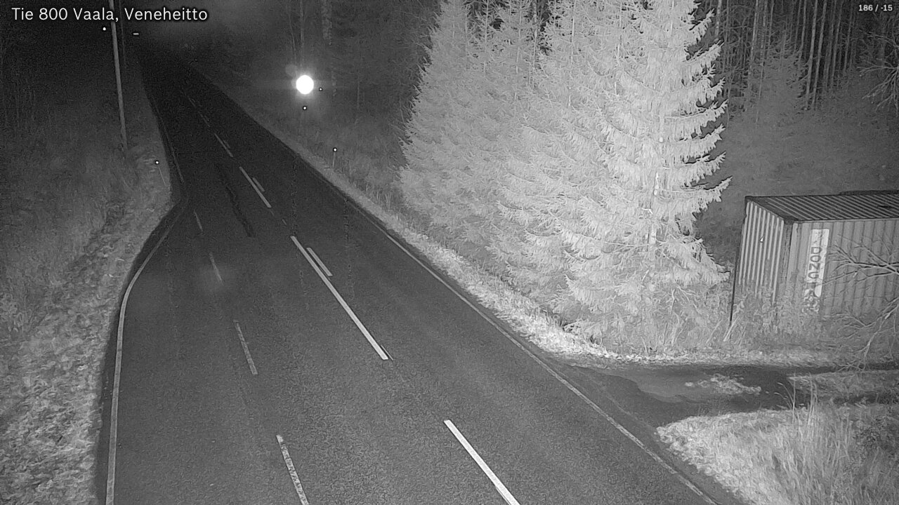 Kelikamerat Kuva Tie 800 Vaala, Veneheitto, Vaala, Pohjois-Pohjanmaa