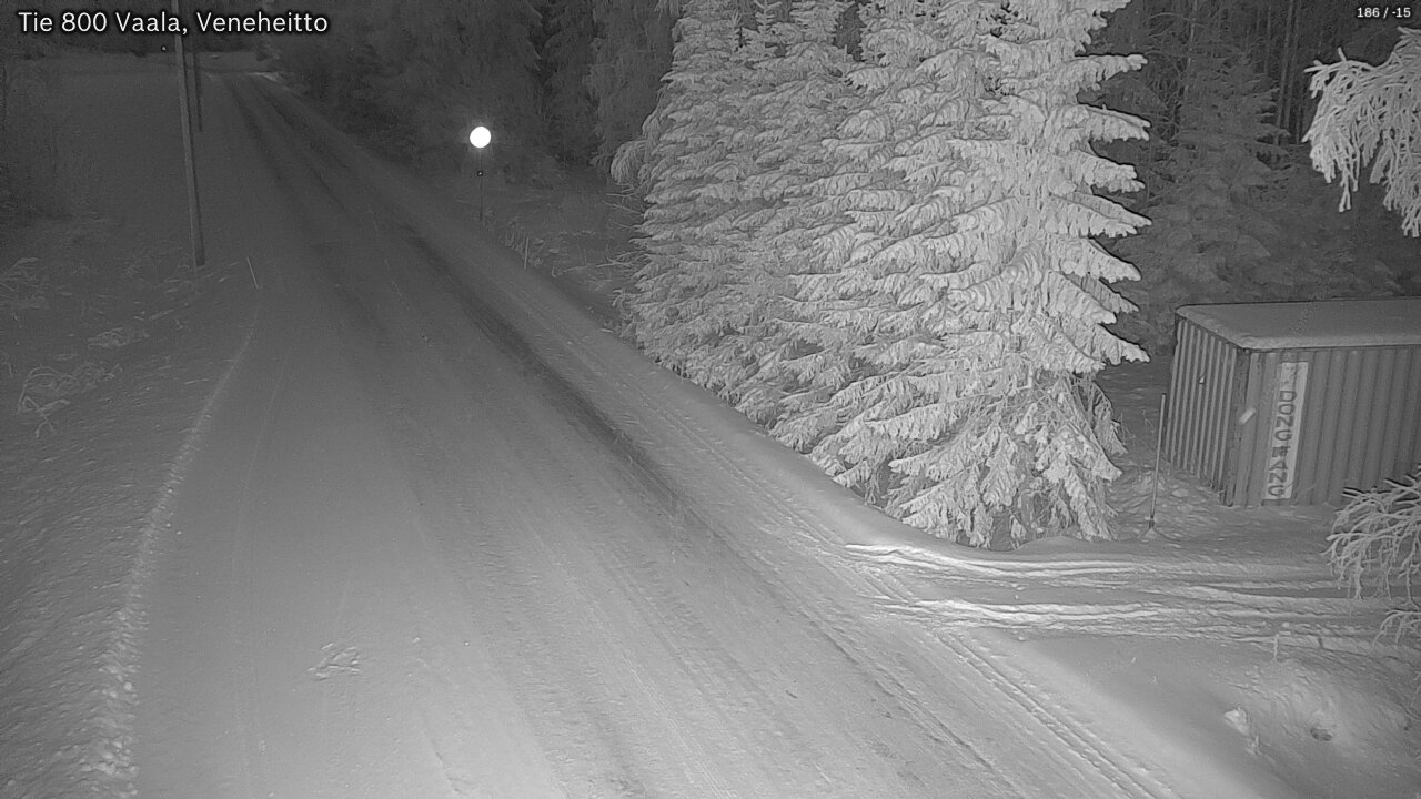 Kelikamerat Kuva Tie 800 Vaala, Veneheitto, Vaala, Pohjois-Pohjanmaa