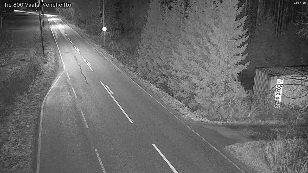 Kelikamerat Kuva Tie 800 Vaala, Veneheitto, Vaala, Pohjois-Pohjanmaa