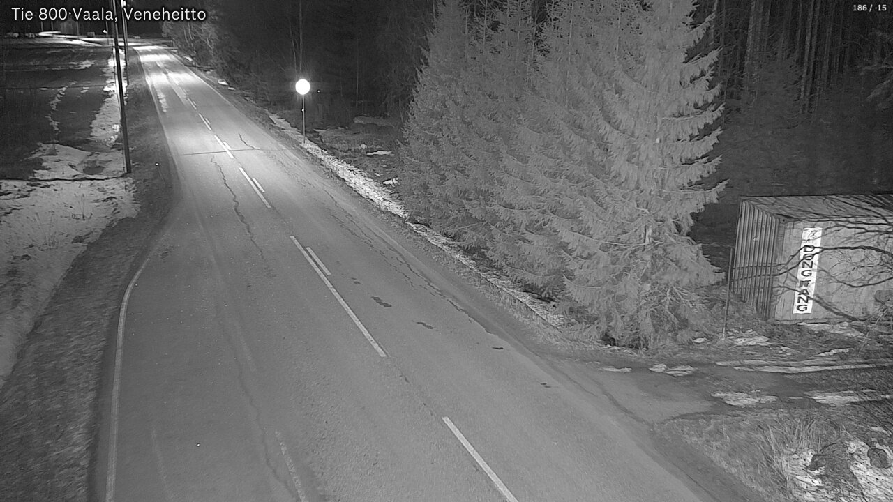 Kelikamerat Kuva Tie 800 Vaala, Veneheitto, Vaala, Pohjois-Pohjanmaa