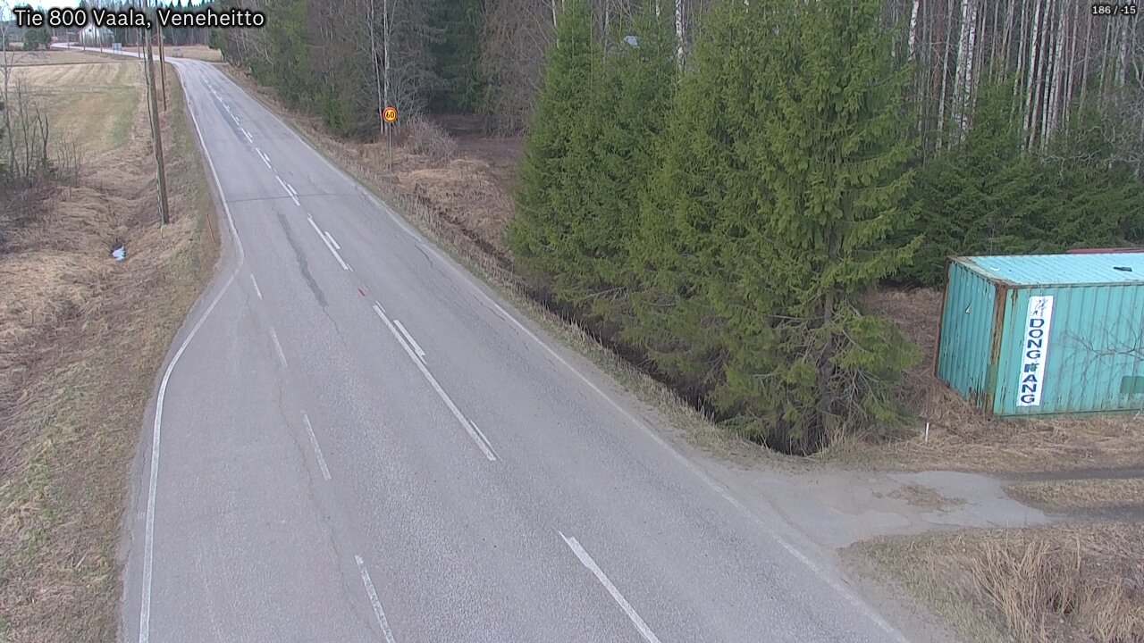 Kelikamerat Kuva Tie 800 Vaala, Veneheitto, Vaala, Pohjois-Pohjanmaa