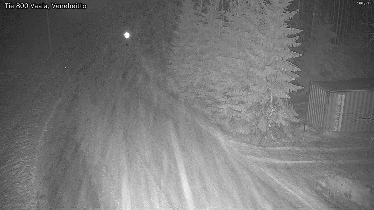 Kelikamerat Kuva Tie 800 Vaala, Veneheitto, Vaala, Pohjois-Pohjanmaa