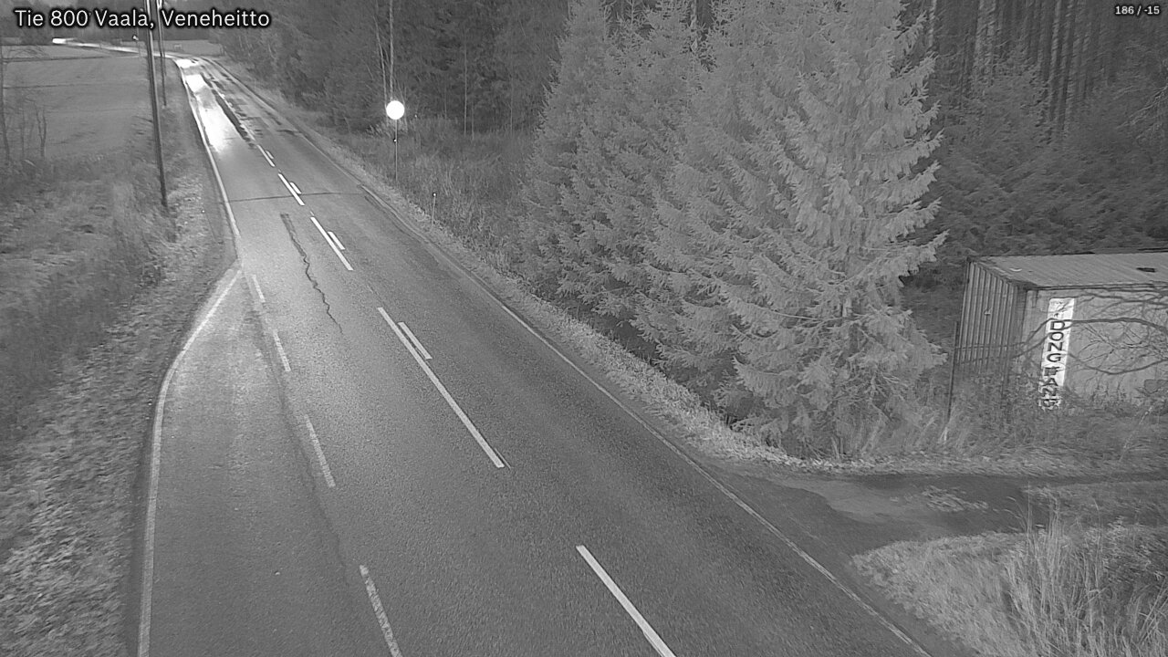 Kelikamerat Kuva Tie 800 Vaala, Veneheitto, Vaala, Pohjois-Pohjanmaa