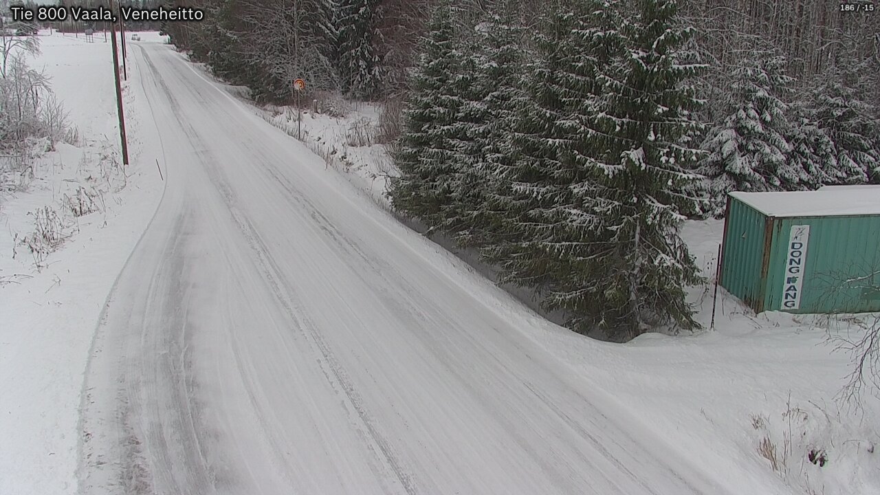 Kelikamerat Kuva Tie 800 Vaala, Veneheitto, Vaala, Pohjois-Pohjanmaa