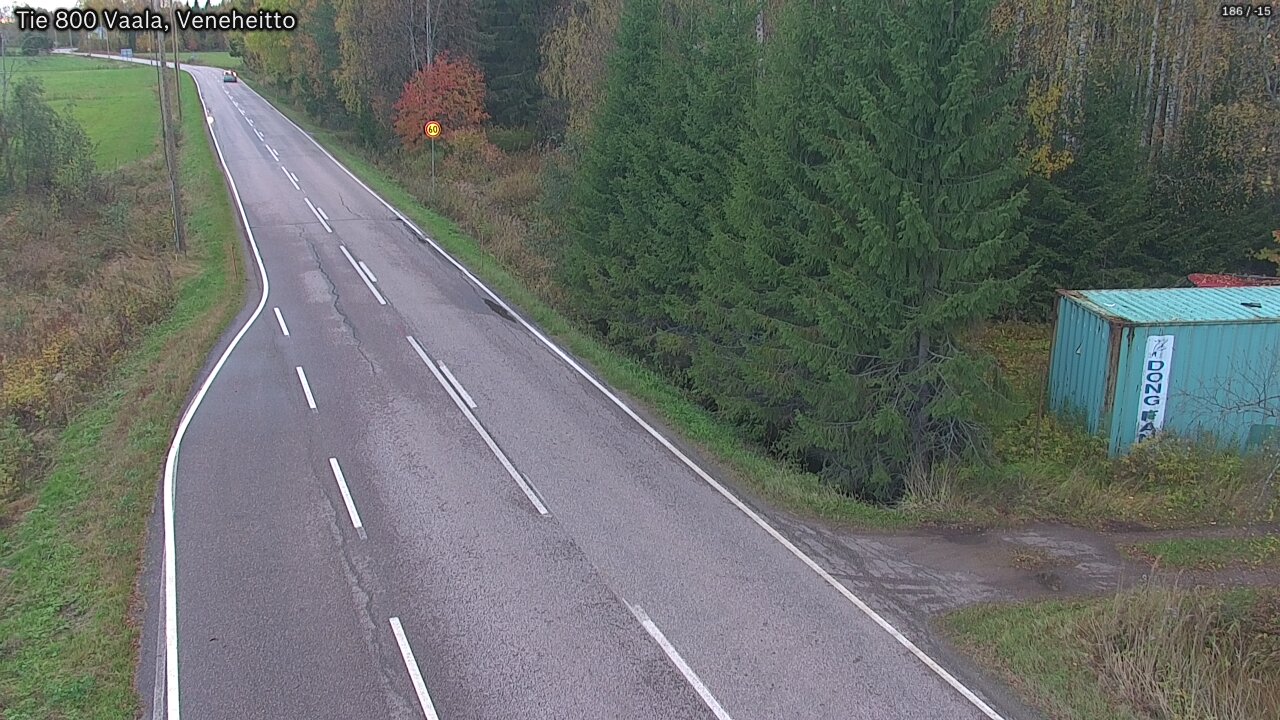 Kelikamerat Kuva Tie 800 Vaala, Veneheitto, Vaala, Pohjois-Pohjanmaa