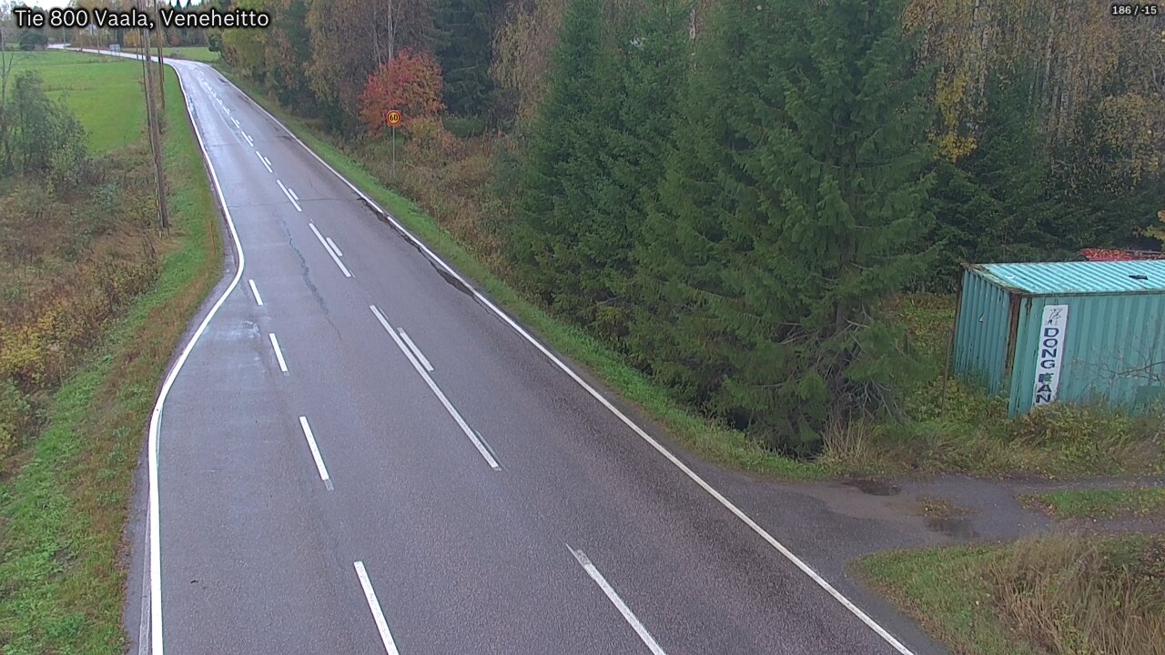 Kelikamerat Kuva Tie 800 Vaala, Veneheitto, Vaala, Pohjois-Pohjanmaa
