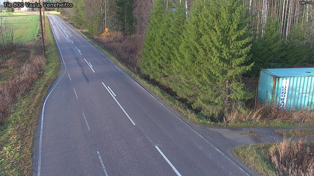 Kelikamerat Kuva Tie 800 Vaala, Veneheitto, Vaala, Pohjois-Pohjanmaa